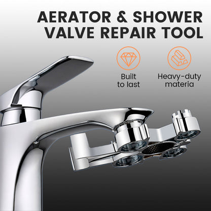 🔧 48% de réduction – Outil Universel de Réparation pour Aérateurs & Robinets de Douche ! 💧✨ Acier Inoxydable, Multifonction & Compact – Idéal pour Bricoleurs et Foyers