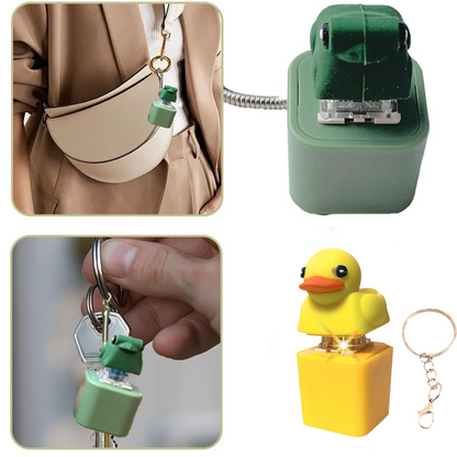 🎉50% DE RÉDUCTION ! 🐸 Jouet Anti-Stress Grenouille Qui Coasse + Lumière Colorée – Porte-Clés Amusant pour Tous les Âges ! ✨🔑