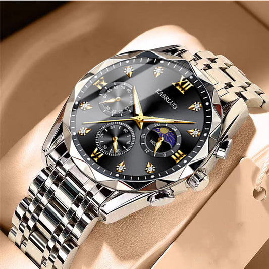 🔥 Black Friday : 65 % de réduction ! Montre à quartz étanche pour homme – Design élégant, mouvement précis & bracelet en acier inoxydable ⌚💼
