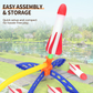 🚀 50 % de réduction – Lance-Roquettes LED pour Enfants avec Projectiles Mous et Effets Lumineux ! 🌟