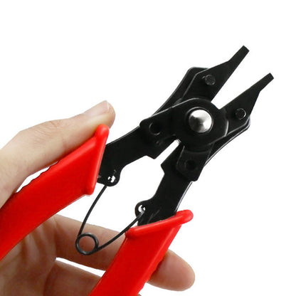 🔧 PROMO LIMITÉE 50% DE RÉDUCTION ! ✨ Jeu de Pinces à Circlips 4 en 1 – Acier Haut Carbone, Têtes Interchangeables ⚙️