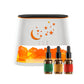 🔥 50 % de réduction ! ✨ Diffuseur d’arômes & humidificateur avec lampe en sel à effet flamme – Ambiance cosy, air purifié & relaxation zen 🕯️🌿