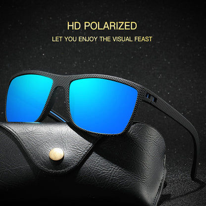 📢📢 60 % de réduction !!! 🎅 Lunettes de Soleil Polarisées Unisexes – Verres anti-éblouissement, design moderne & confort toute la journée 😎🕶️