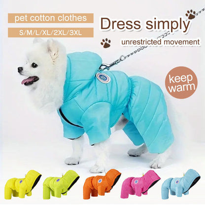 🐶 Black Friday : 50 % de réduction ! Combinaison hiver pour chien – Polaire douce, coupe-vent & fermeture éclair 🎄🧥