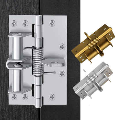 🚪 Black Friday -46% ! Charnière à ressort auto-fermante avec butée à 90° 🔧