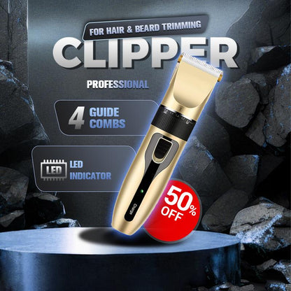 🔥 Black Friday : 50 % de réduction ! Tondeuse à cheveux professionnelle pour hommes – Puissante, rechargeable & précision barbier 🪒⚡