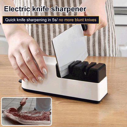 🎁 Black Friday -60% ! Aiguiseur Électrique Pro pour Couteaux – Tranchant Rasoir en 5 sec ⚡🔪