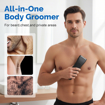 ✂️ PROMO LIMITÉE 50% DE RÉDUCTION ! ✨ Tondeuse Corps Homme Numérique – Lame Sécurité L, Écran LED & 90 Min Autonomie 🔋