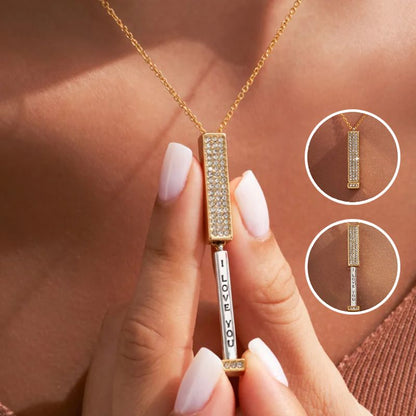 ✨ Offre Hiver : 70 % de réduction sur le Collier « Je t’aime » avec Message Secret ! ⛄