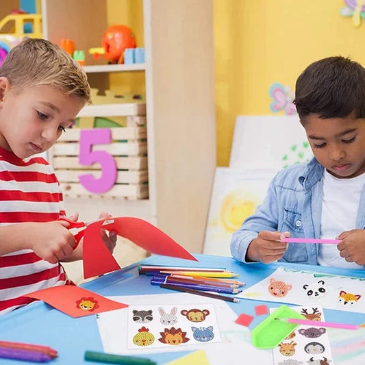 🎄49% de réduction🎁Peinture au diamant de dessin animé bricolage pour les enfants