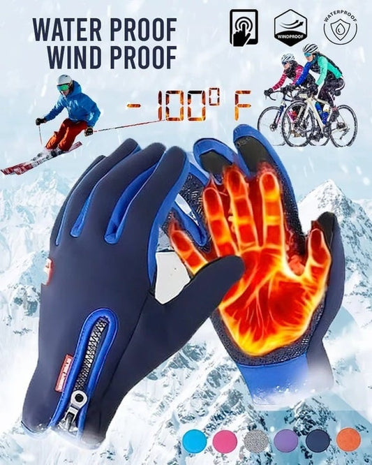 📢📢50% de réduction ! Gants thermiques tactiles – Imperméables, coupe-vent & compatibles smartphone pour vélo, course et conduite ! 🧤🔥