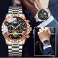 ⌚ PROMO 50 % DE RÉDUCTION ! 💣 Montre Quartz Homme Volant – Lumineuse, Étanche 30 m ✨
