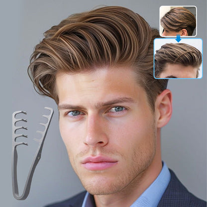 💈 ACHETEZ 1, OFFERT 1 ! ✨ Peigne Professionnel pour Hommes – Ergonomique, Volume, Haute Qualité ✂️