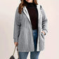 📢📢60% DE RÉDUCTION ! ⏳⏰ Veste Ample à Capuche avec Tissage Texturé – Confort Ultra-Doux, Coupe Flatteuse & Style Élégant en 5 Couleurs ⚡