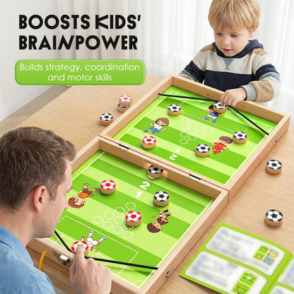 📢📢60% de réduction ! 🎲 Jeu de Société Pliable 5 en 1 en Bois – Éducatif, Portable & Prêt à Jouer dès l’Ouverture ! ✨