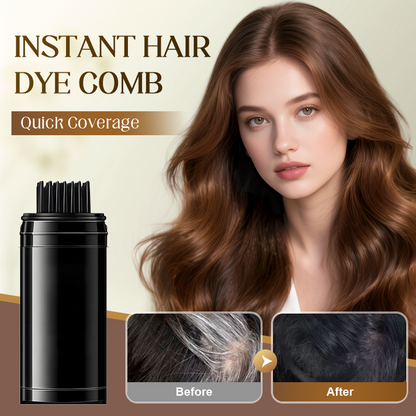 📢📢50% DI SCONTO! ✨ Peigne Teinturant Instantané pour Cheveux Gris – Couverture Immédiate, Formule Douce & Application Précise! 🌿💇‍♀️