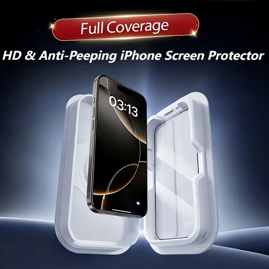 ✨ 58 % DE RÉDUCTION !! 📲 Protecteur d’écran anti-espionnage HD pour iPhone – Couverture intégrale, verre trempé incassable & installation sans bulles en 10 secondes ! 🔒📱