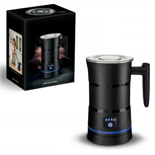 50% DE RÉDUCTION ! ☕ Mousseur à Lait Électrique Automatique – Mousse Onctueuse, Nettoyage Facile & Design Compact ✨