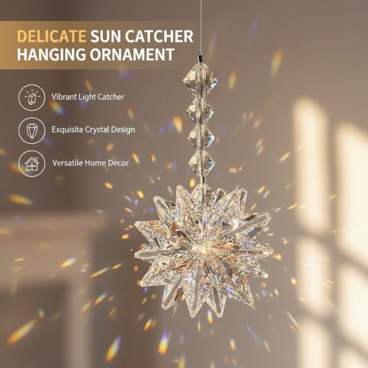 🌟ACHETEZ-EN 1, OBTENEZ-EN 1 GRATUIT ! 🌞Nouveauté 2026 : Décoration Solaire en Cristal Premium – Prismes Arc-en-Ciel Éblouissants ✨🏠