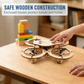 ✈️ PROMO LIMITÉE 50% DE RÉDUCTION ! 💥 Kit Drone en Bois DIY pour Enfants – Maintien d'Altitude, Télécommande Stable, STEM ✨