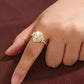 📢📢60 % de réduction !! ⏰Bague élégante avec emblème de la Vierge Marie