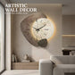 🕰️ 50% DE RÉDUCTION ! Horloge Murale Nordique Minimaliste – Design Silencieux avec Rétroéclairage LED et Style Moderne 🌲✨