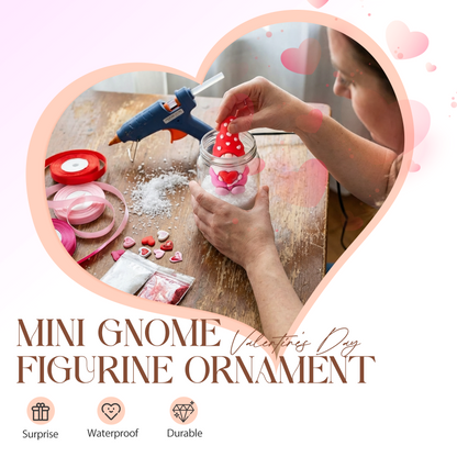 💝 66 % DE RÉDUCTION ! Figurine Nain Saint-Valentin – Mini Cadeau Mignon en PVC, Idéal pour Déco & Amoureux 🧚❤️