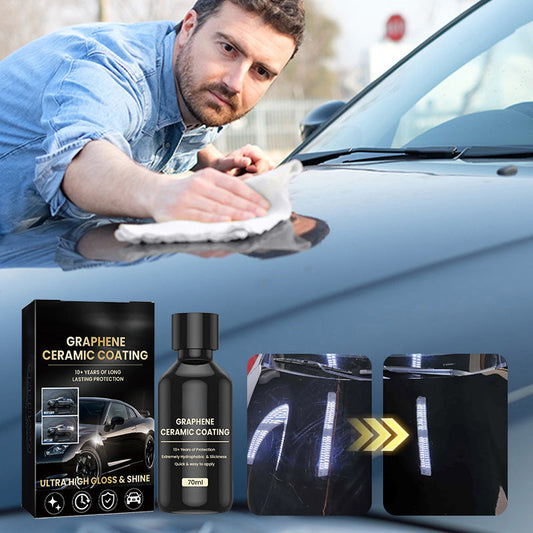 ⏳ Offre spéciale à durée limitée ! ⏰ Revêtement Céramique en Graphène pour Voiture – Brillant Miroir, Effet Hydrophobe & Protection UV 360° 🚗✨
