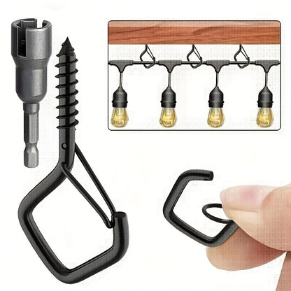 🏠 PROMO LIMITÉE 50% DE RÉDUCTION ! 🔧 Crochets Suspendus à Pression Carrés – Adhérence Forte, Sans Perçage & Organisation Facile ✨
