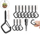 🏠 PROMO LIMITÉE 50% DE RÉDUCTION ! 🔧 Crochets Suspendus à Pression Carrés – Adhérence Forte, Sans Perçage & Organisation Facile ✨
