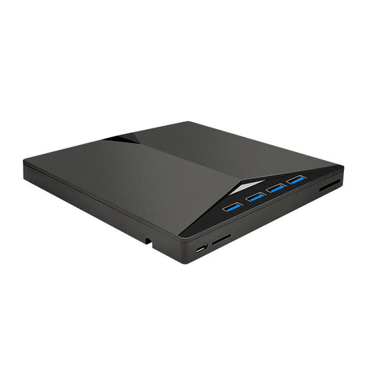 📢📢50% de réduction ! 💿 Lecteur DVD Externe 7-en-1 USB 3.0 + Type-C – Hub, Lecteur de Cartes & Câble Intégré ! 🖥️⚡