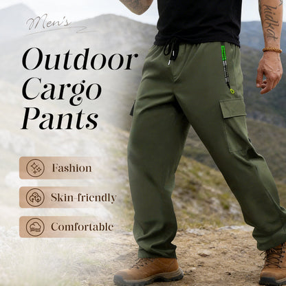 💎 66% DE RÉDUCTION ! 💎 Pantalon Cargo Outdoor pour Homme – Tissu Respirant, Poches Multiples & Confort Tout au Long de la Journée + T-shirt Offert 🎁👖