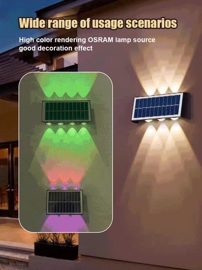 ☀️💡 50% de réduction ! Applique murale solaire – Éclairez votre extérieur sans câbles ni facture d’électricité