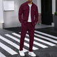 🔥 60 % DE RÉDUCTION ! ⏰ Ensemble homme veste boutonnée + pantalon en maille alvéolée – Coupe ample, tissu respirant & style casual élégant 👕👖