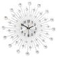 ✨🕰️ 60 % de réduction ⚡ Horloge murale avec strass – Silencieuse, luxe minimaliste & résistante en métal ! Parfaite pour salon, salle à manger ou entrée 💎🏡