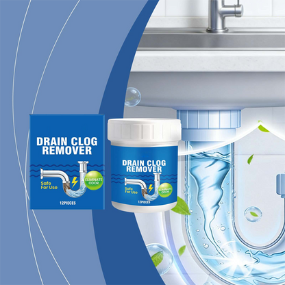 💊🚽 50% de réduction ! Comprimés désodorisants pour l'élimination des déchets – Puissante action anti-bouchons et odeurs