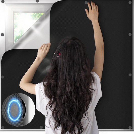 Reusable Magnetic Blackout Curtain