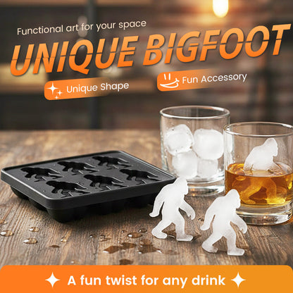 💎ACHETEZ 2, OFFERT 1 ! 💎 Bac à Glaçons en Silicone Bigfoot – Forme 3D Amusante, Sans BPA & Démoulage Facile