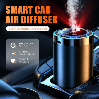 🎉 2026 Soldes — Plus de 34 000 vendus ! 💞 Diffuseur d'air intelligent pour voiture avec lumière et modes réglables