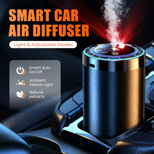 🎉 2026 Soldes — Plus de 34 000 vendus ! 💞 Diffuseur d'air intelligent pour voiture avec lumière et modes réglables