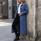 💎 60% DE RÉDUCTION + LIVRAISON GRATUITE ! 💎 Manteau Long en Denim Boutonné pour Femme – Coupe Ample, Poches Pratiques & Style Mi-Saison Intemporel 👖🧥