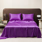 💎 50% DE RÉDUCTION ! 💎 Drap Plat en Satin Uni – Toucher Extrêmement Doux, Sensation Apaisante & Idéal pour le Sommeil 😴✨