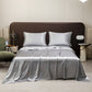💎 50% DE RÉDUCTION ! 💎 Drap Plat en Satin Uni – Toucher Extrêmement Doux, Sensation Apaisante & Idéal pour le Sommeil 😴✨