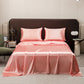 💎 50% DE RÉDUCTION ! 💎 Drap Plat en Satin Uni – Toucher Extrêmement Doux, Sensation Apaisante & Idéal pour le Sommeil 😴✨