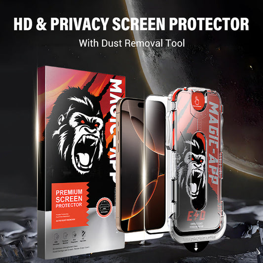 📱 PROMO LIMITÉE 50% DE RÉDUCTION ! ✨ Protecteur d'Écran HD & Anti-Regards – Outil Anti-poussière, 2 Options 🔒