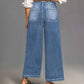 🎉 60% DE RÉDUCTION! 👖 NOUVELLE SILHOUETTE 2026 – JEAN DÉCONTRACTÉ À JAMBES ÉVASÉES, FLATTEUR POUR TOUTES