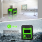 💎 50% DE RÉDUCTION ! 💎 Mini Niveau Laser à Lignes Croisées Haute Précision – Laser Vert, IP54 & Trépied Inclus 📏💚