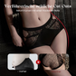 Culotte femme sexy en dentelle avec découpes