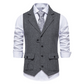 💎 60% DE RÉDUCTION ! 💎 Gilet de Costume en Tweed à Chevrons – Style Vintage, Coupe Ajustée & Texture Élégante 🧥👔