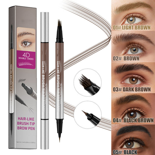 💎 -50% SUR LE STYLO SOURCILS 2-EN-1 ! 💎 Effet Microblading, Imperméable & Précision pour un Regard Parfait ✨